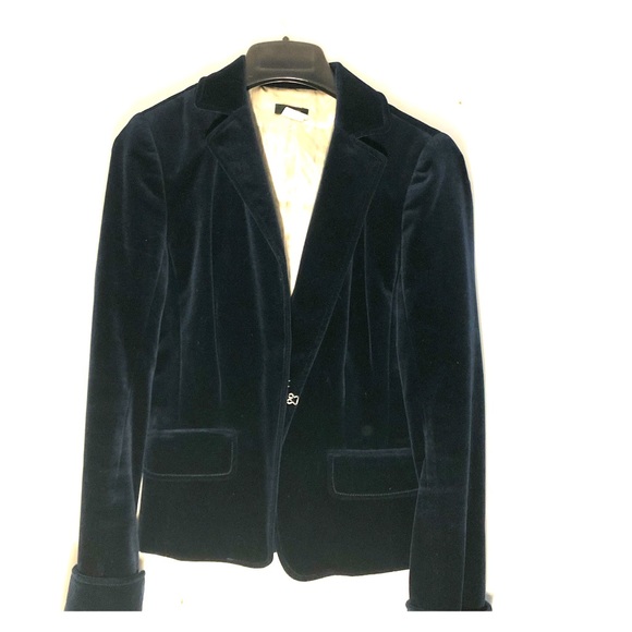 Jcrew velvet blazer - Picture 1 of 3